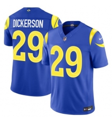 Men's Los Angeles Rams #29 Eric Dickerson Royal 2026 F.U.S.E. Vapor Limited Football Stitched Jersey