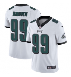 Youth Nike Philadelphia Eagles #99 Jerome Brown White Vapor Untouchable Limited Player NFL Jersey