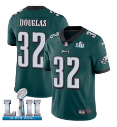 Youth Nike Philadelphia Eagles #32 Rasul Douglas Midnight Green Team Color Vapor Untouchable Limited Player Super Bowl LII NFL Jersey