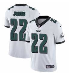 Men's Nike Philadelphia Eagles #22 Sidney Jones White Vapor Untouchable Limited Player NFL Jersey
