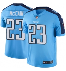 Youth Nike Tennessee Titans #23 Brice McCain Light Blue Team Color Vapor Untouchable Limited Player NFL Jersey