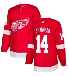 Youth Adidas Detroit Red Wings #14 Brendan Shanahan Authentic Red Home NHL Jersey