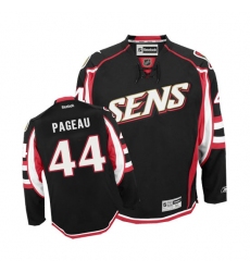 Men's Reebok Ottawa Senators #44 Jean-Gabriel Pageau Authentic Black Third NHL Jersey