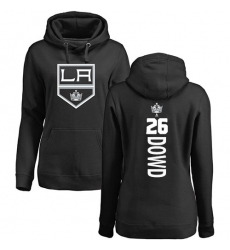 NHL Women's Adidas Los Angeles Kings #26 Nic Dowd Black Backer Pullover Hoodie