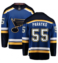 Youth St. Louis Blues #55 Colton Parayko Fanatics Branded Royal Blue Home Breakaway NHL Jersey