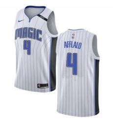 Women's Nike Orlando Magic #4 Arron Afflalo Authentic NBA Jersey - Association Edition