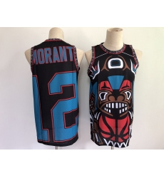 Men's Utah Jazz #45 Donovan Mitchell Blue Big Face-2.0 Jersey