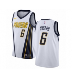Youth Nike Indiana Pacers #6 Cory Joseph White Swingman Jersey - Earned Edition