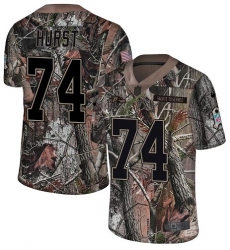 Youth Nike Baltimore Ravens #74 James Hurst Limited Camo Salute to Service NFL Jersey
