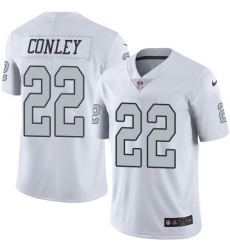 Youth Nike Oakland Raiders #28 Gareon Conley Limited White Rush Vapor Untouchable NFL Jersey