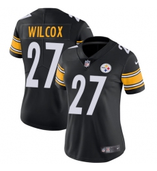 Women's Nike Pittsburgh Steelers #27 J.J. Wilcox Black Team Color Vapor Untouchable Limited Player NFL Jersey