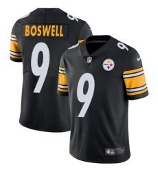 Youth Nike Pittsburgh Steelers #9 Chris Boswell Black Team Color Vapor Untouchable Limited Player NFL Jersey