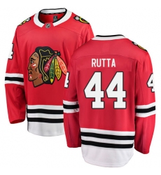 Youth Chicago Blackhawks #44 Jan Rutta Fanatics Branded Red Home Breakaway NHL Jersey