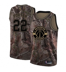 Women's Nike Washington Wizards #22 Otto Porter Swingman Camo Realtree Collection NBA Jersey