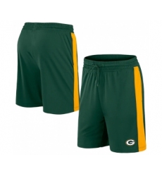 Men's Green Bay Packers Green Performance Shorts