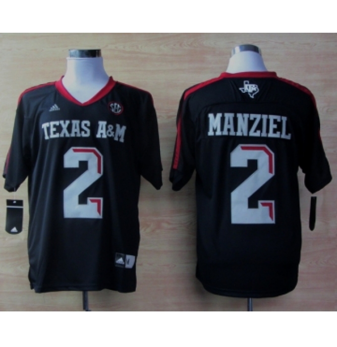 Texas A&M Aggies 2 Johnny Manziel Blue Jerseys