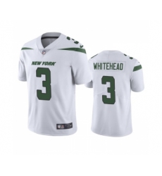 Men's New York Jets #3 Jordan Whitehead White Vapor Untouchable Limited Stitched Jersey