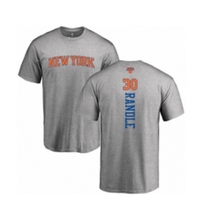 Basketball New York Knicks #30 Julius Randle Ash Backer T-Shirt