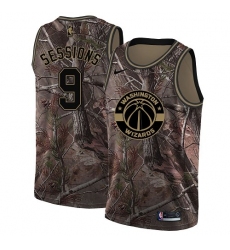 Women's Nike Washington Wizards #9 Ramon Sessions Swingman Camo Realtree Collection NBA Jersey