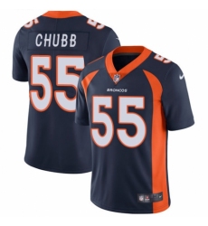 Youth Nike Denver Broncos #55 Bradley Chubb Navy Blue Alternate Vapor Untouchable Limited Player NFL Jersey