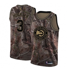 Men's Nike Atlanta Hawks #3 Kevin Huerter Swingman Camo Realtree Collection NBA Jersey