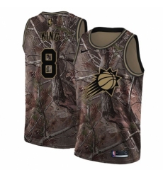 Women's Nike Phoenix Suns #8 George King Swingman Camo Realtree Collection NBA Jersey