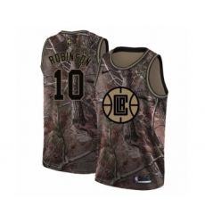 Women's Nike Los Angeles Clippers #10 Jerome Robinson Swingman Camo Realtree Collection NBA Jersey