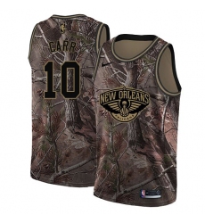 Youth Nike New Orleans Pelicans #10 Tony Carr Swingman Camo Realtree Collection NBA Jersey