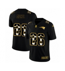 Men's New England Patriots #26 Sony Michel Black Jesus Faith Limited Football Jersey