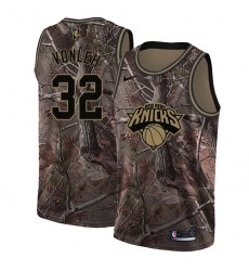 Men's Nike New York Knicks #32 Noah Vonleh Swingman Camo Realtree Collection NBA Jersey