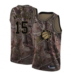 Men's Nike Phoenix Suns #15 Ryan Anderson Swingman Camo Realtree Collection NBA Jersey