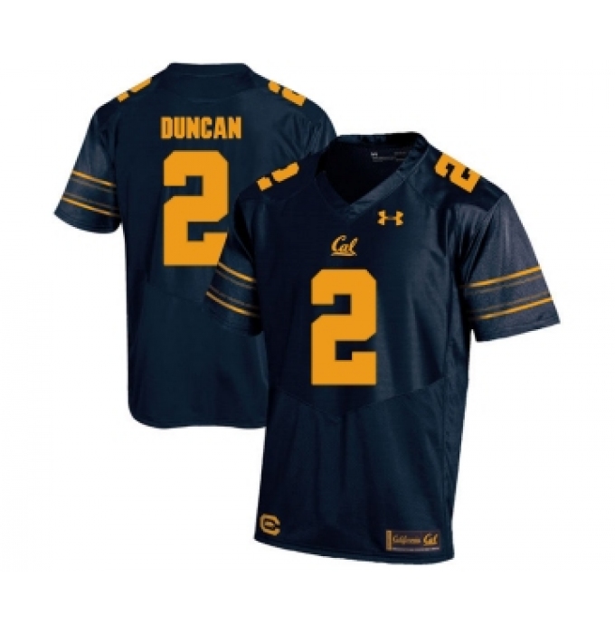 California Golden Bears 2 Jordan Duncan Navy College Football Jersey
