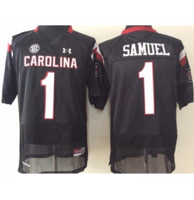 South Carolina Gamecocks 1 Gamecock Samuel Black College Football Jersey