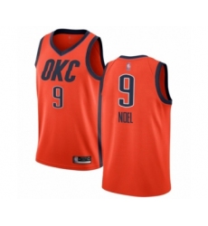 Youth Oklahoma City Thunder #9 Nerlens Noel Orange Swingman Jersey - Earned Edition