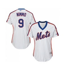 Women's New York Mets #9 Brandon Nimmo Authentic White Alternate Cool Base Baseball Jersey