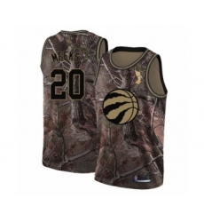 Women's Toronto Raptors #20 Jodie Meeks Swingman Camo Realtree Collection 2019 Basketball Finals Champions Jersey