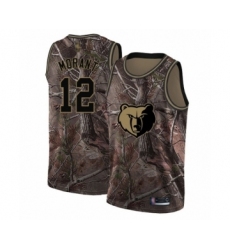 Women's Memphis Grizzlies #12 Ja Morant Swingman Camo Realtree Collection Basketball Jersey