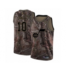 Men's Utah Jazz #10 Mike Conley Swingman Camo Realtree Collection Basketball Jersey
