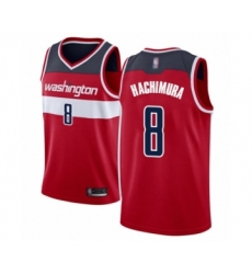 Youth Washington Wizards #8 Rui Hachimura Swingman Red Basketball Jersey - Icon Edition
