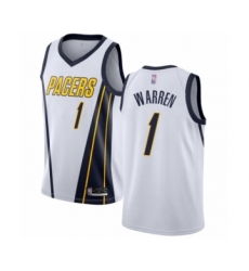Youth Indiana Pacers #1 T.J. Warren White Swingman Jersey - Earned Edition