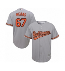 Youth Baltimore Orioles #67 John Means Authentic Grey Road Cool Base Baseball Jersey