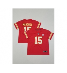 Toddler Kansas City Chiefs #15 Patrick Mahomes Limited Red Vapor Jersey
