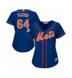Women's New York Mets #67 Seth Lugo Authentic Grey Road Cool Base Baseball Player Jersey