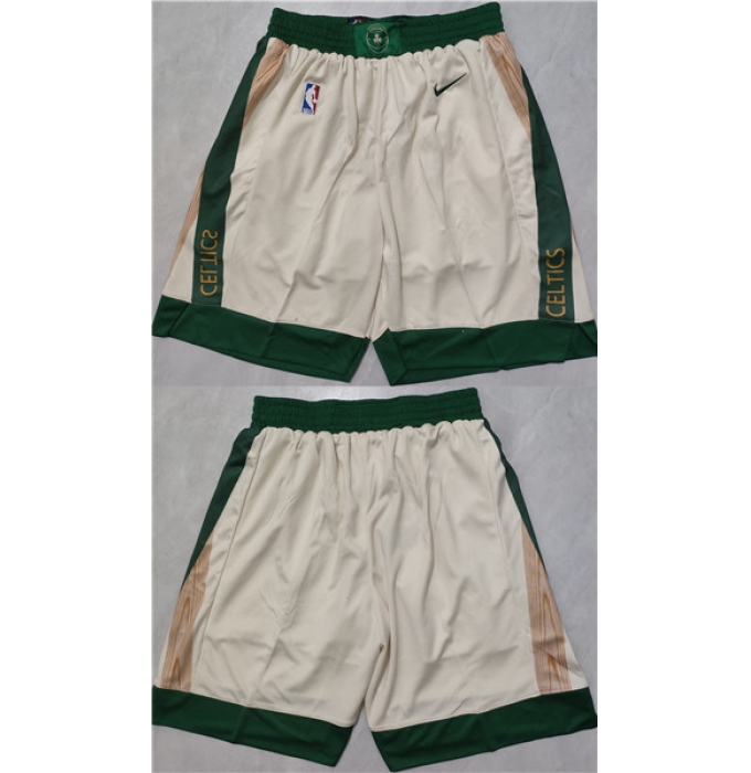 Men's Milwaukee Bucks White Shorts (Run Small)