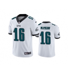 Men's Philadelphia Eagles #16 Quez Watkins 2022 White Vapor Untouchable Limited Stitched Jersey