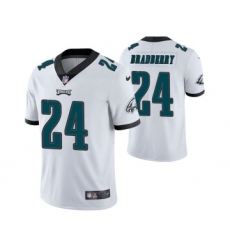 Men's Philadelphia Eagles #24 James Bradberry White Vapor Untouchable Limited Stitched Jersey