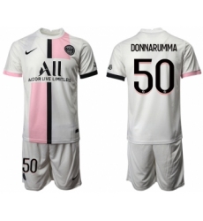Men 2021-2022 Club Paris St German away white 50 Soccer Jersey