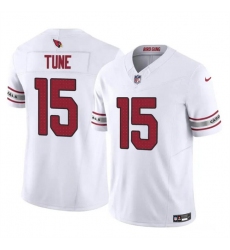 Men's Arizona Cardinals #15 Clayton Tune White 2023 F.U.S.E. Vapor Untouchable Limited Football Stitched Jersey
