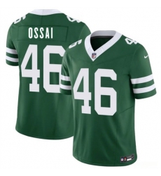 Men's New York Jets #46 Joseph Ossai Green 2026 F.U.S.E. Vapor Untouchable Limited Football Stitched Jersey