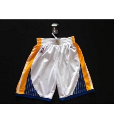 Golden State Warriors White NBA Shorts